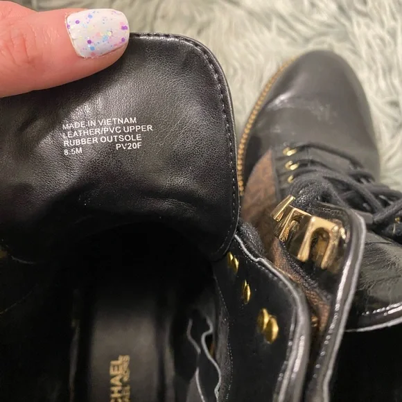 Michael Kors Combat Boots - Picture 5 of 7